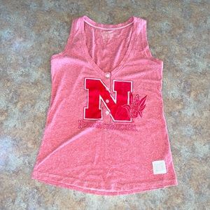 ❤️Vintage Style Nebraska Huskers Tank